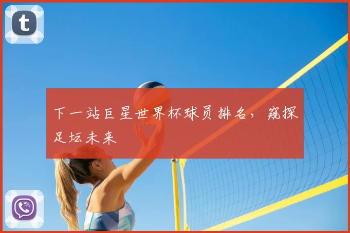 下一站巨星世界杯球员排名,窥探足坛未来